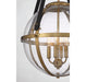 Savoy House - 7-1836-4-322 - Four Light Pendant - Bozeman - Warm Brass