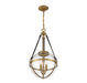 Savoy House - 7-1837-3-322 - Three Light Pendant - Bozeman - Warm Brass