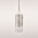 Zeev Lighting - MP40009-1-SL-AG-L - One Light Mini Pendant - Maxine - Silver Leaf w/Antique Gold