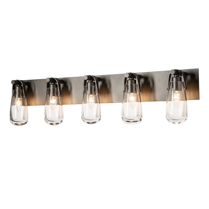 Hubbardton Forge - 201333-SKT-14-ZM0718 - Five Light Bath Sconce - Oil Rubbed Bronze