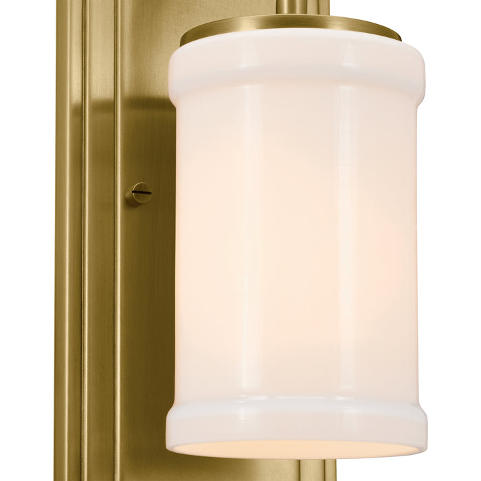 Kichler - 52454NBR - One Light Wall Sconce - Vetivene - Natural Brass