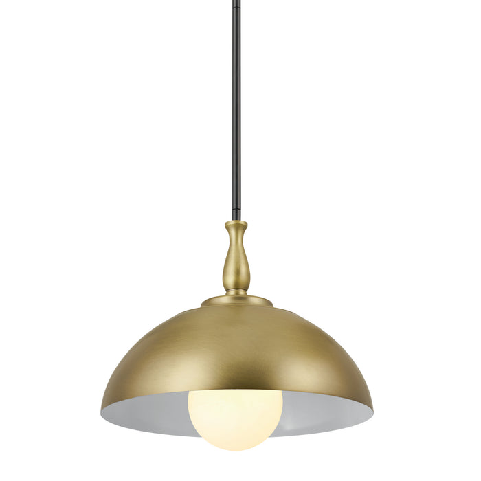 Kichler - 52476NBR - One Light Pendant - Fira - Natural Brass