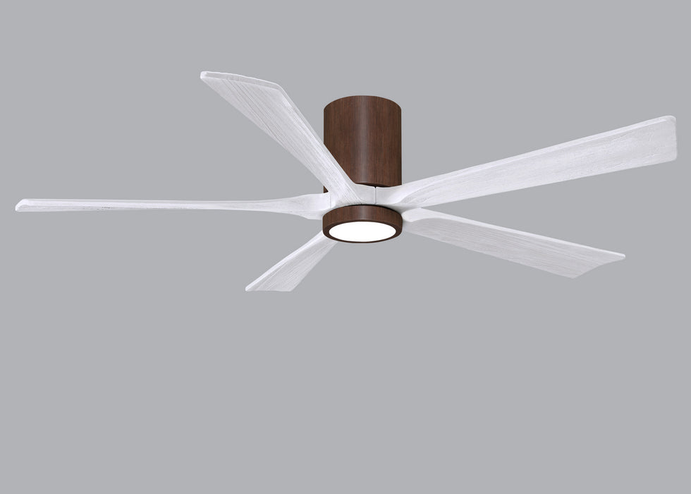 Matthews Fan Company - IR5HLK-WN-MWH-60 - 60``Ceiling Fan - Irene - Walnut Tone