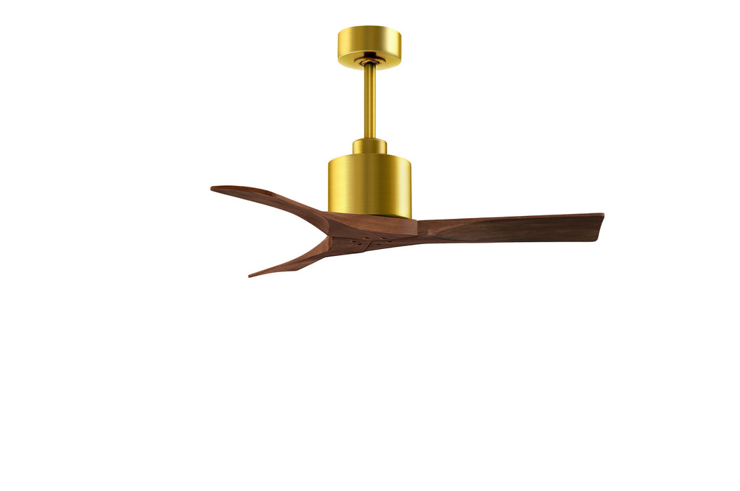 Matthews Fan Company - NK-BRBR-WA-42 - 42``Ceiling Fan - Nan - Brushed Brass