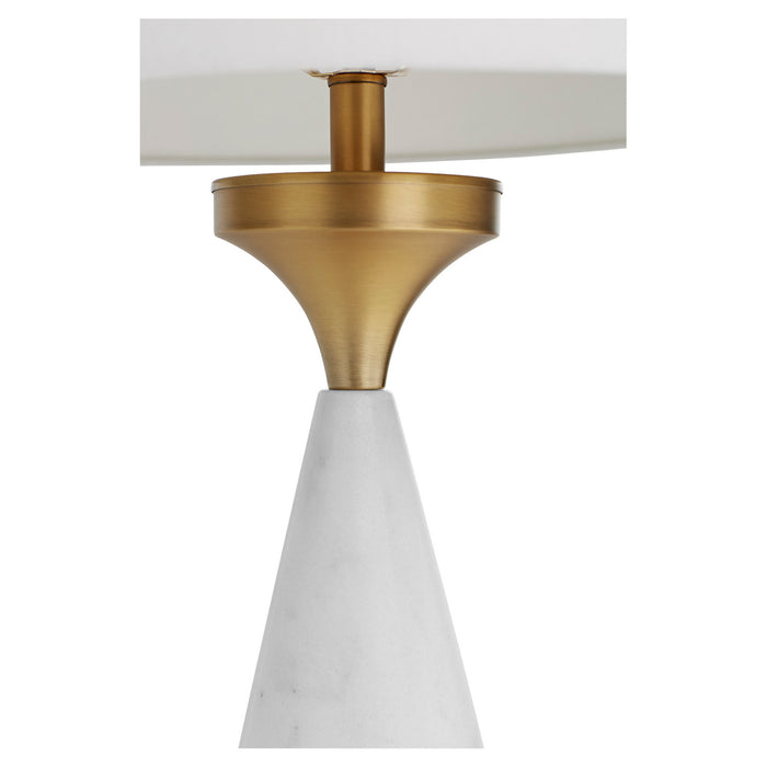 Cyan - 11220 - One Light Table Lamp - White