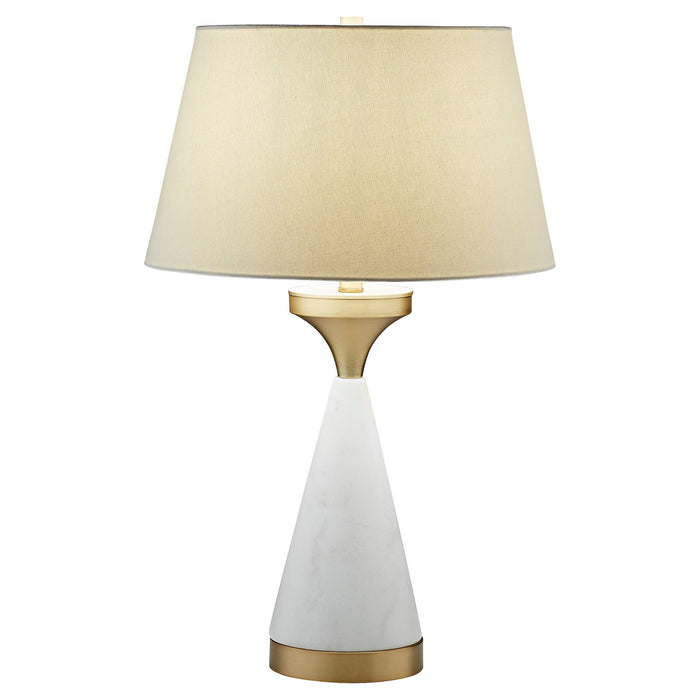 Cyan - 11220-1 - One Light Table Lamp - White