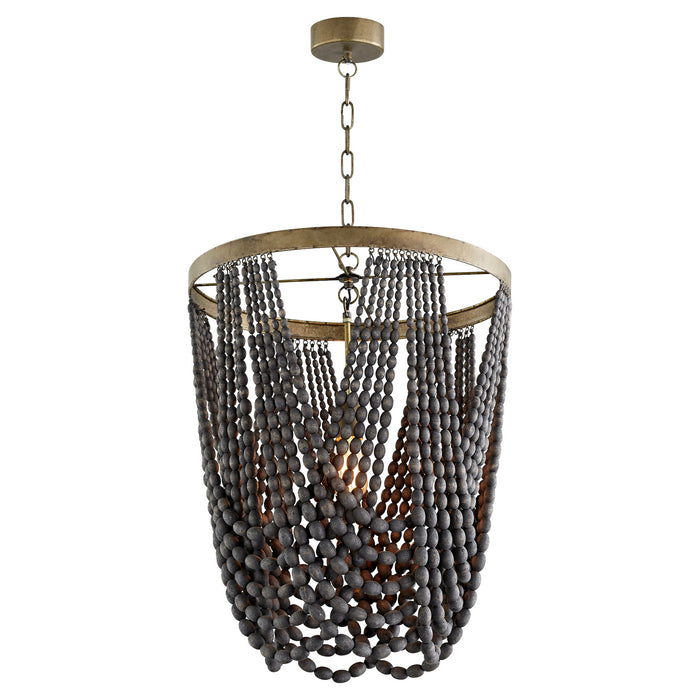 Cyan - 11244 - One Light Pendant - Tinted Raw Iron