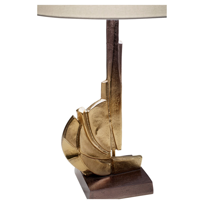 Cyan - 11313 - One Light Table Lamp - Antique Brass