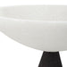 Uttermost - 18012 - Bowls, S/2 - Antithesis - Striking Black And White Granulated Marble