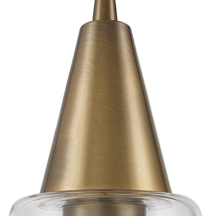 Uttermost - 21559 - One Light Mini Pendant - Eichler - Oxidized Antique Brass