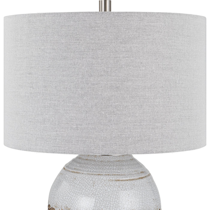 Uttermost - 30053-1 - One Light Table Lamp - Poul - Brushed Nickel