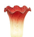 Meyda Tiffany - 145780 - One Light Mini Lamp - Seafoam/Cranberry Pond Lily - Mahogany Bronze