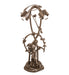 Meyda Tiffany - 16362 - Two Light Table Lamp - Amber Pond Lily - Mahogany Bronze