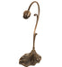 Meyda Tiffany - 17866 - Mini Lamp - Stained Glass Pond Lily - Mahogany Bronze