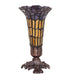 Meyda Tiffany - 20233 - Mini Lamp - Stained Glass Pond Lily - Mahogany Bronze