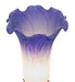 Meyda Tiffany - 231540 - One Light Mini Lamp - Blue/White Pond Lily - Mahogany Bronze