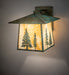 Meyda Tiffany - 247827 - One Light Wall Sconce - Stillwater - Verdigris