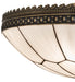 Meyda Tiffany - 249858 - Four Light Flushmount - Vincent - Antique Brass