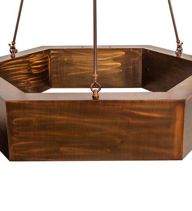 Meyda Tiffany - 250478 - LED Pendant - Jefferson - Vintage Copper