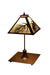 Meyda Tiffany - 251508 - One Light Table Lamp - Pine Needle - Mahogany Bronze