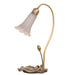 Meyda Tiffany - 251565 - One Light Mini Lamp - Grey Pond Lily - Antique Copper