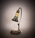Meyda Tiffany - 251572 - Mini Lamp - Stained Glass Pond Lily - Antique Copper