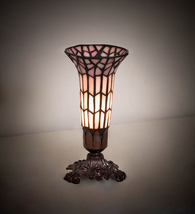 Meyda Tiffany - 27680 - Mini Lamp - Pond Lily - Mahogany Bronze