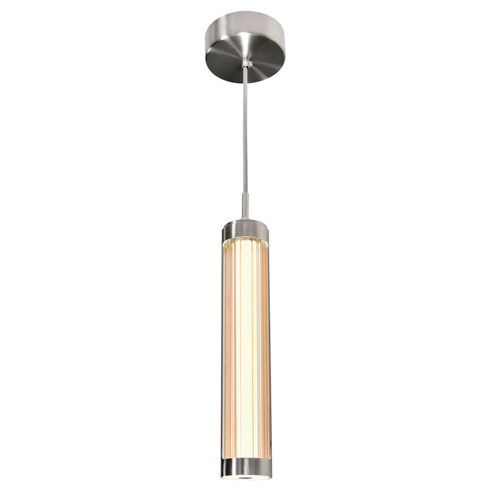 CWI Lighting - 1343P3-606-C - LED Mini Pendant - Neva - Satin Nickel