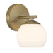 Designers Fountain - D251H-WS-BG - One Light Wall Sconce - Moon Breeze - Brushed Gold