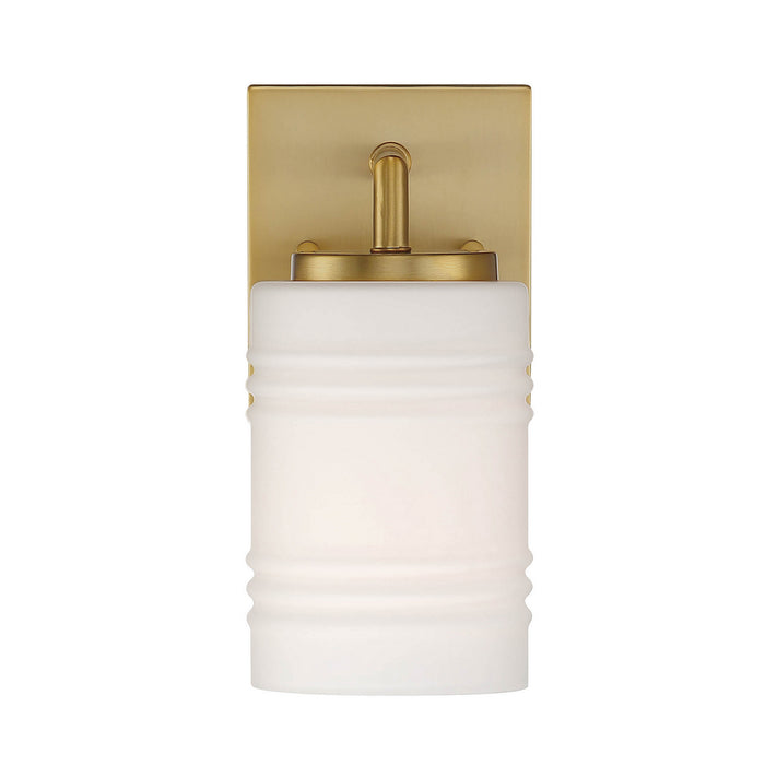 Designers Fountain - D257M-WS-BG - One Light Wall Sconce - Leavenworth - Brushed Gold