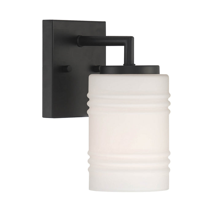 Designers Fountain - D257M-WS-MB - One Light Wall Sconce - Leavenworth - Matte Black