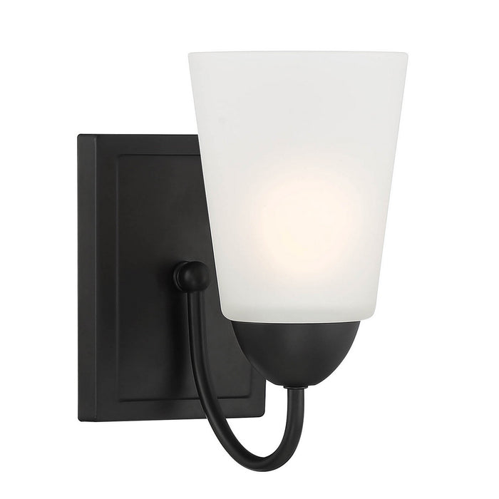 Designers Fountain - D267M-WS-MB - One Light Wall Sconce - Malone - Matte Black