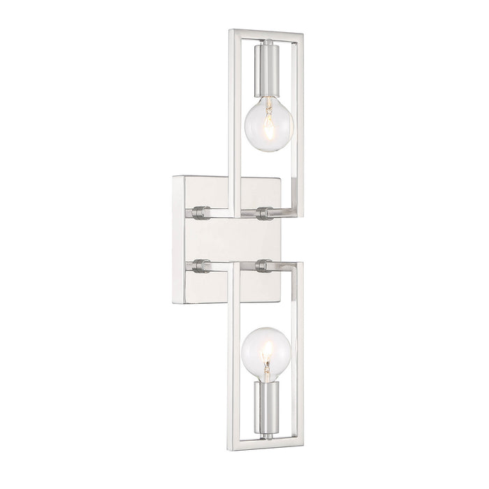 Designers Fountain - D271C-2WS-PN - Two Light Wall Sconce - Finni - Polished Nickel