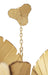 Varaluz - 901C12GO - 12 Light Chandelier - Banana Leaf - Gold