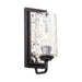 Varaluz - 371W01CBPS - One Light Wall Sconce - Hammer Time - Carbon/Polished Stainless