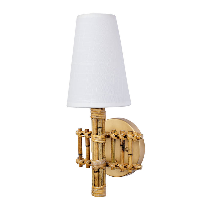 Varaluz - 360W01FG - One Light Wall Sconce - Nevis - French Gold