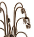 Meyda Tiffany - 10279 - 12 Light Floor Base - Pond Lily - Mahogany Bronze