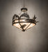 Meyda Tiffany - 115556 - Four Light Pendant - Catch Of The Day - Oil Rubbed Bronze