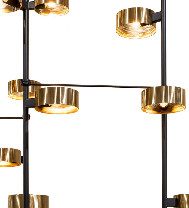 Meyda Tiffany - 223457 - 72 Light Chandelier - Pux - Brass Tint