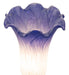 Meyda Tiffany - 225850 - One Light Mini Lamp - Blue/White Pond Lily - Antique Brass