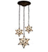 Meyda Tiffany - 239858 - Three Light Pendant - Moravian Star - Antique Copper