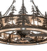 Meyda Tiffany - 246789 - 20 Light Chandel-Air - Tall Pines - Antique Copper,Burnished