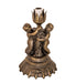 Meyda Tiffany - 251838 - One Light Mini Lamp - Seafoam/Cranberry Pond Lily - Antique Brass