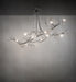 Meyda Tiffany - 252393 - LED Chandelier - Winter Solstice - Nickel