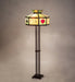 Meyda Tiffany - 252401 - Two Light Floor Lamp - Poker Face - Mahogany Bronze