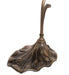 Meyda Tiffany - 71568 - One Light Mini Lamp - Amber Pond Lily - Antique Brass