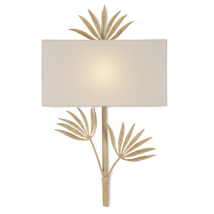Currey and Company - 5900-0049 - One Light Wall Sconce - Coco Cream/Ivory