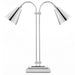 Currey and Company - 6000-0783 - Two Light Desk Lamp - Polished Nickel