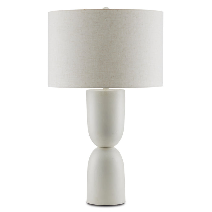 Currey and Company - 6000-0794 - One Light Table Lamp - White