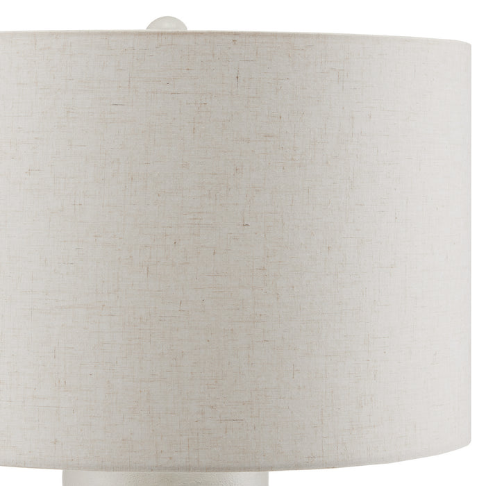 Currey and Company - 6000-0794 - One Light Table Lamp - White